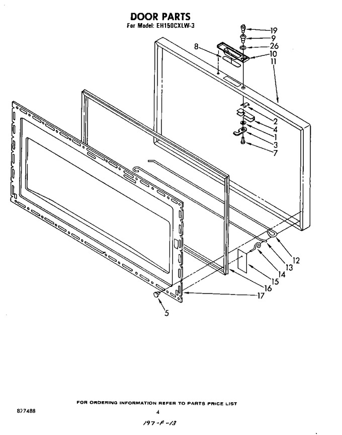Diagram for EH150CXLW3