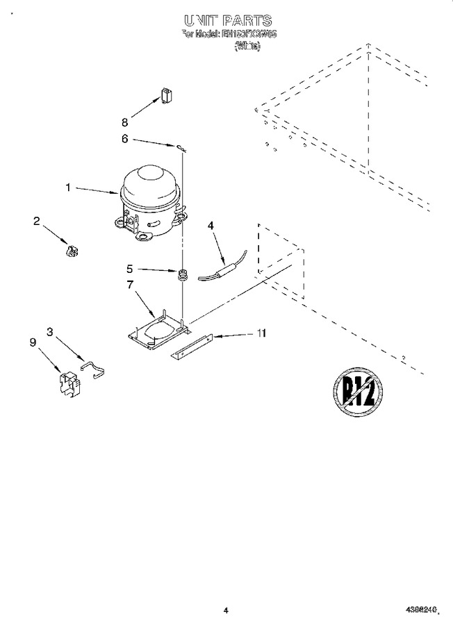 Diagram for EH150FXGW05
