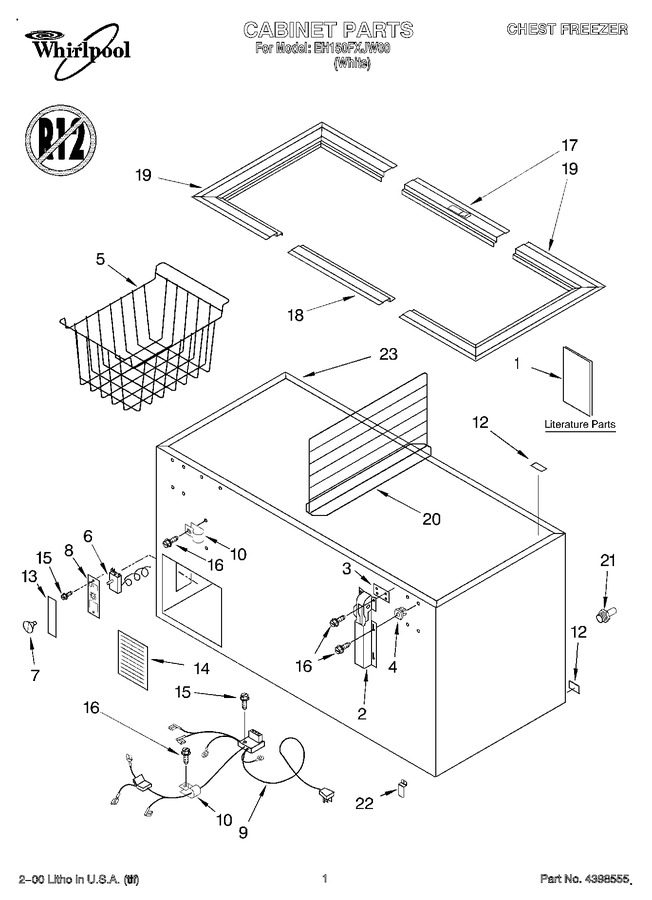 Diagram for EH150FXJW00