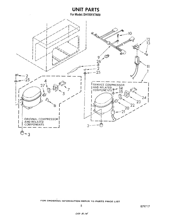 Diagram for EH150FXTN00