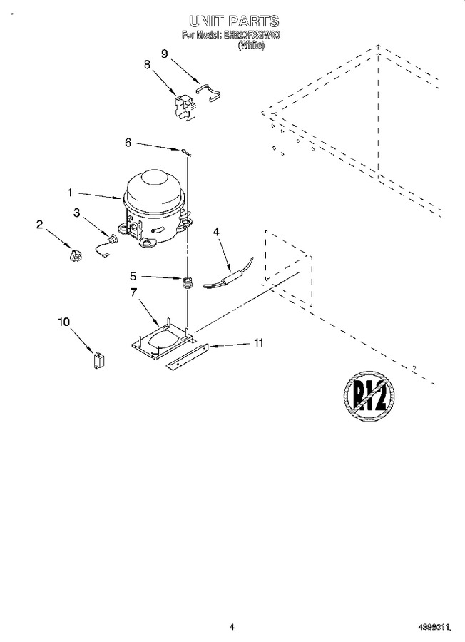Diagram for EH220FXGW00