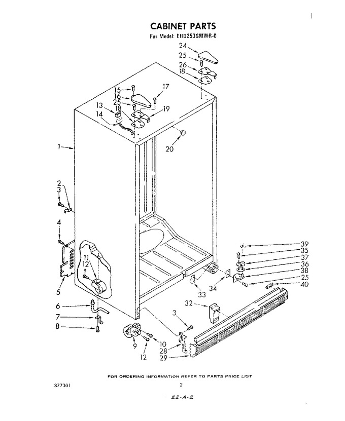 Diagram for EHD253SMWR0