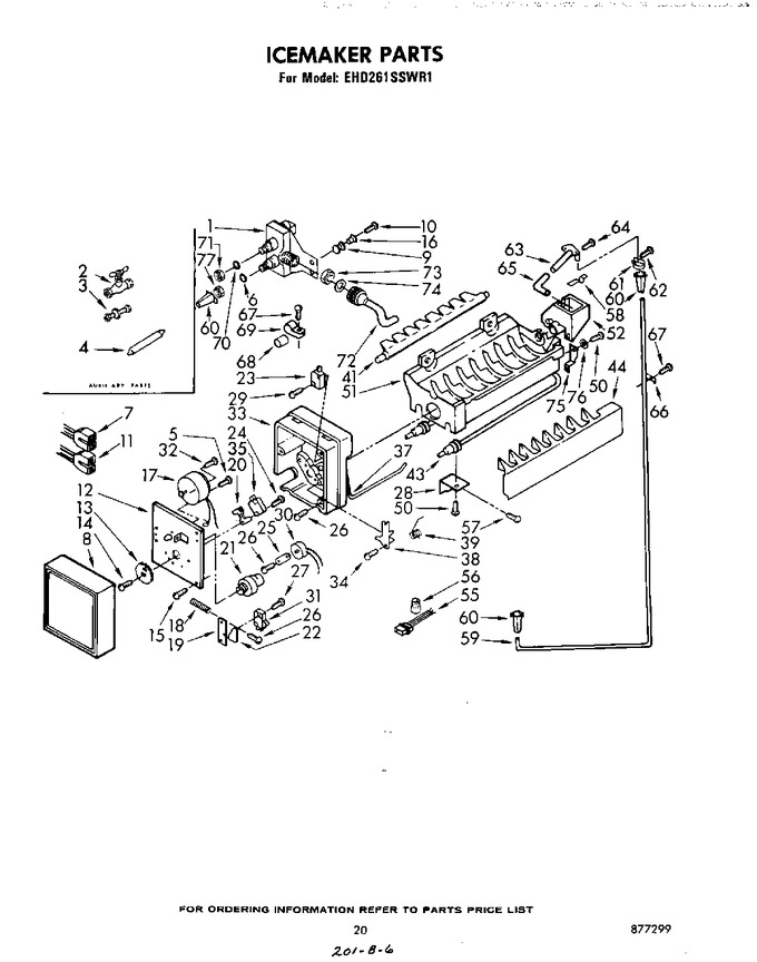 Diagram for EHD261SSWR1