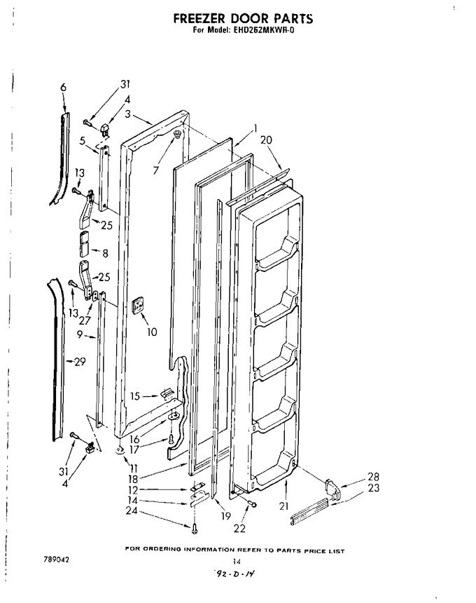 Diagram for EHD262MKWR0