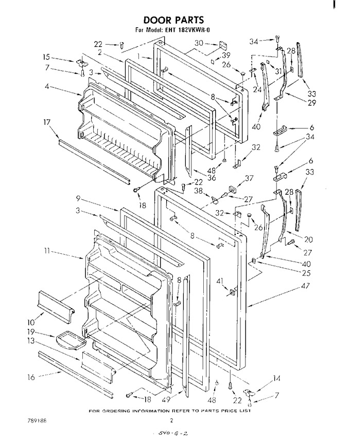 Diagram for EHT182VKWR0