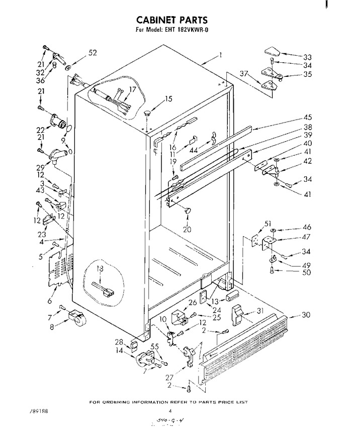 Diagram for EHT182VKWR0