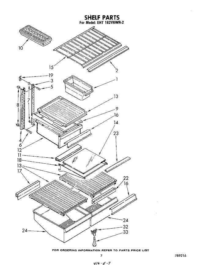 Diagram for EHT182VKWR2