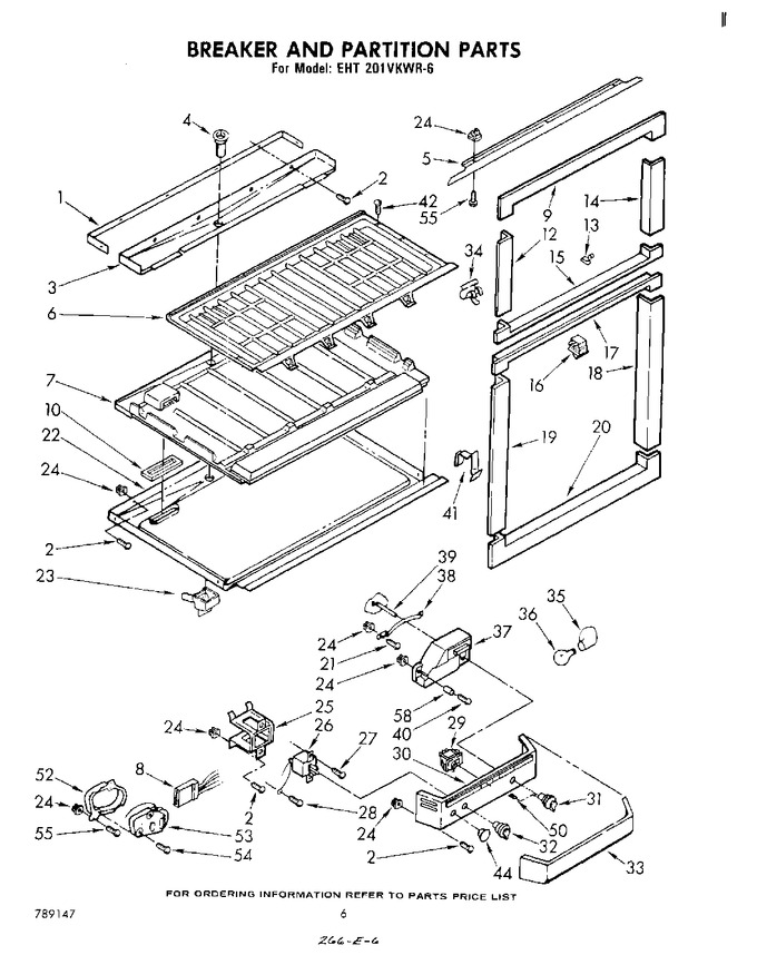 Diagram for EHT201VKWR6