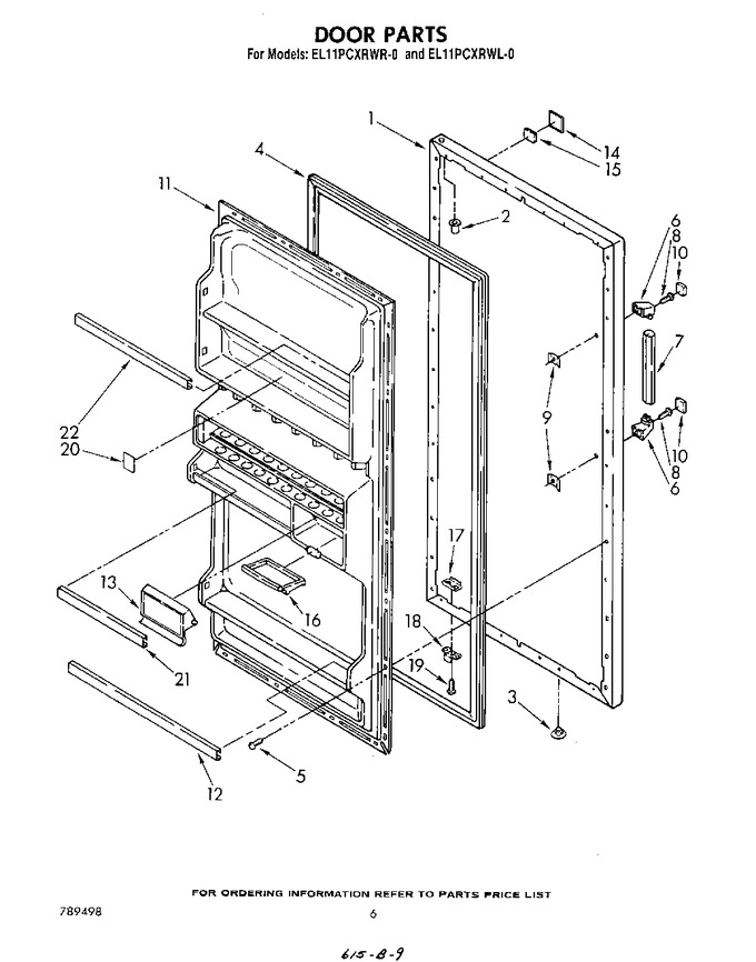 Diagram for EL11PCXRWR0