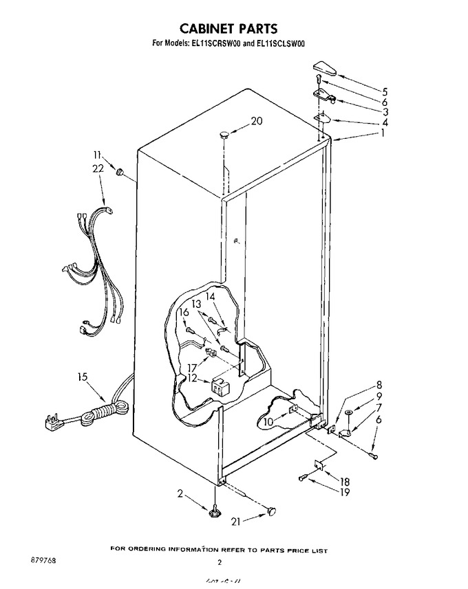 Diagram for EL11SCRSW00