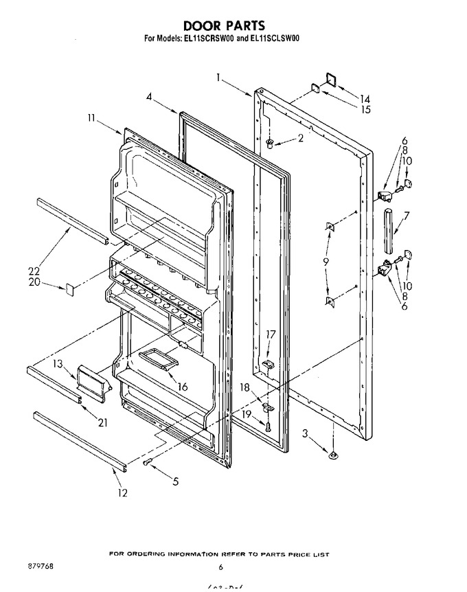 Diagram for EL11SCRSW00