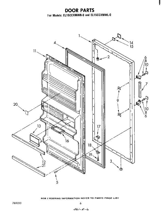 Diagram for EL15CCXMWR0