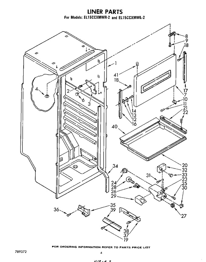 Diagram for EL15CCXMWR2
