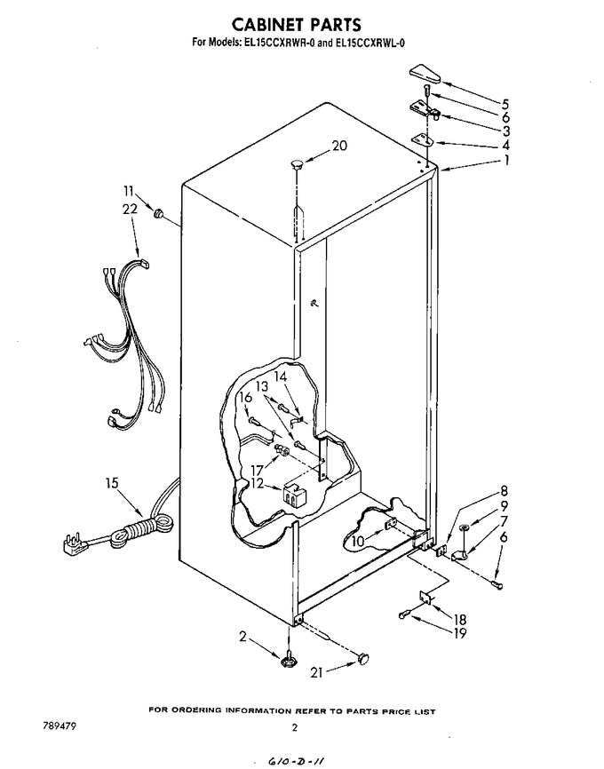 Diagram for EL15CCXRWR0