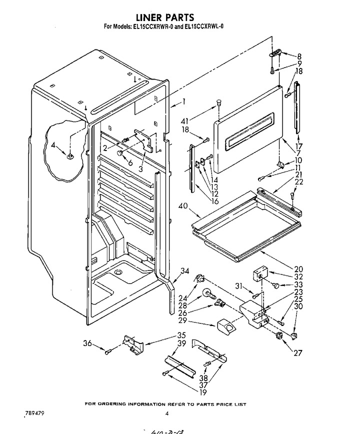 Diagram for EL15CCXRWR0