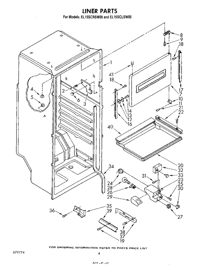 Diagram for EL15SCLSW00