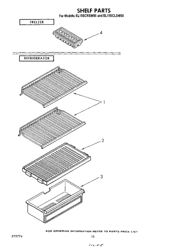 Diagram for EL15SCRSW00