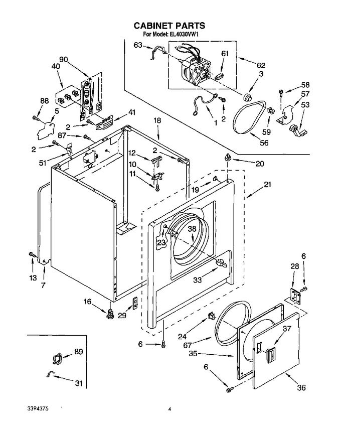 Diagram for EL4030VW1