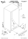 Diagram for 01 - Cabinet Parts