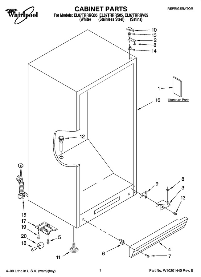 Diagram for EL87TRRRQ05