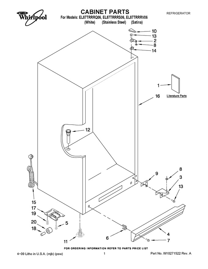 Diagram for EL87TRRRQ06