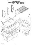Diagram for 03 - Shelf Parts