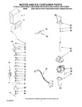 Diagram for 05 - Motor And Ice Container Parts