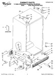 Diagram for 01 - Cabinet Parts
