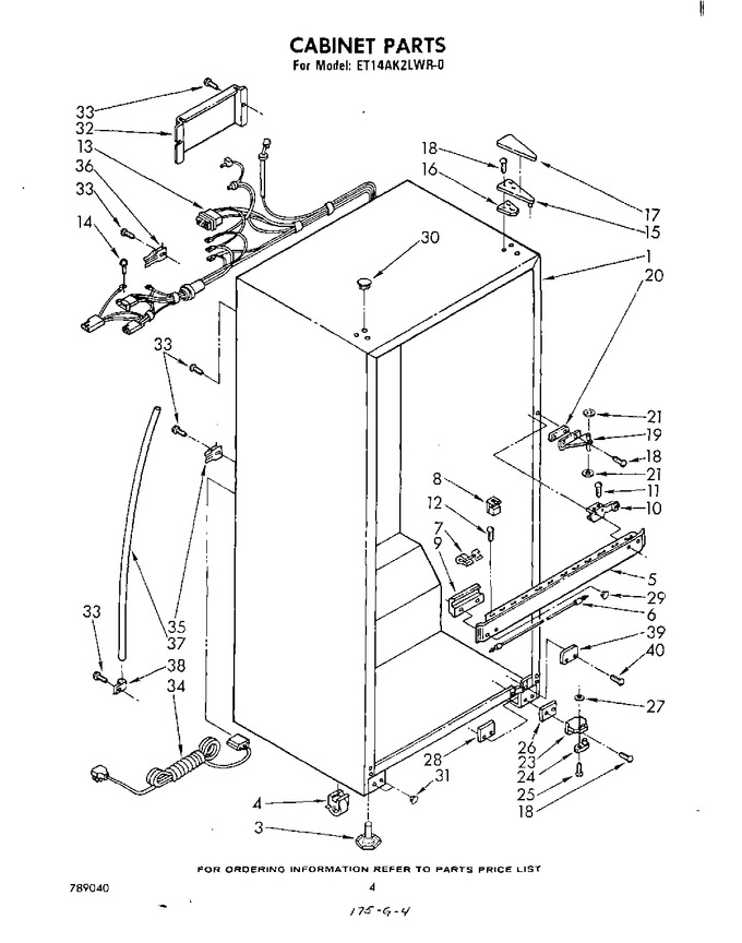 Diagram for ET14AK2LWR0