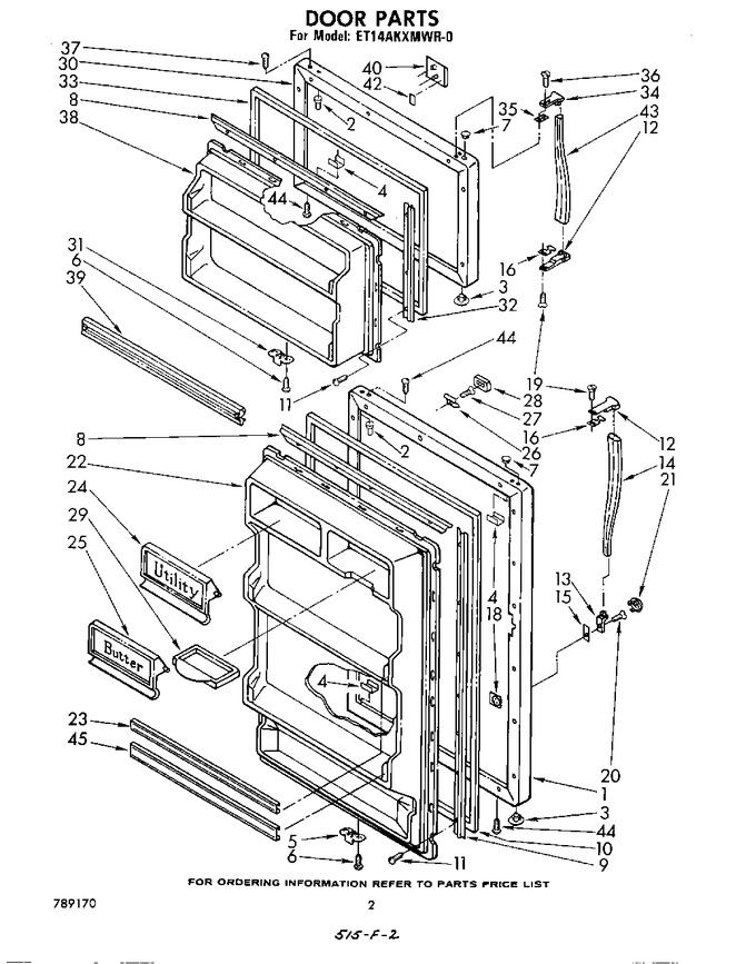 Diagram for ET14AKXMWR0