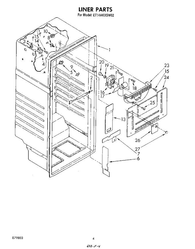 Diagram for ET14AKXSW02
