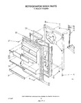 Diagram for 08 - Refrigerator Door, Lit/optional