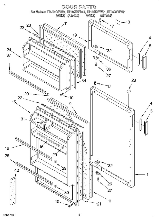Diagram for ET14CKXFW01