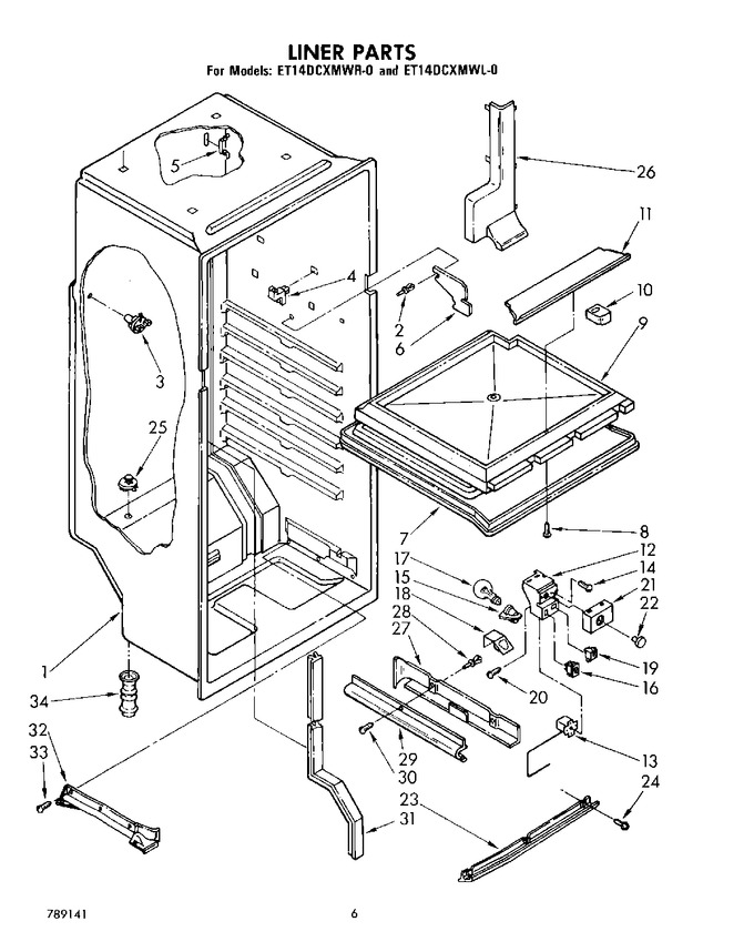 Diagram for ET14DCXMWR0