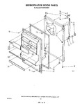 Diagram for 08 - Refrigerator Door , Lit/optional