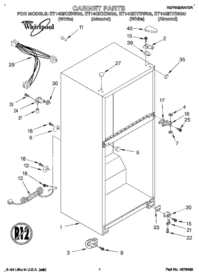 Diagram for ET14GKXBW00