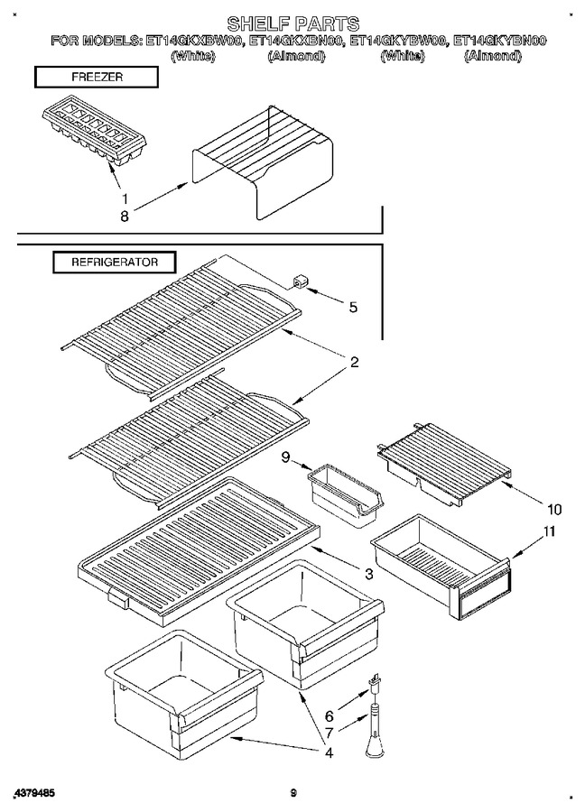Diagram for ET14GKXBW00