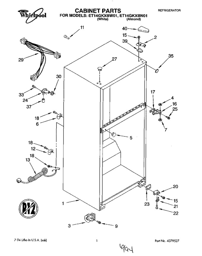 Diagram for ET14GKXBW01
