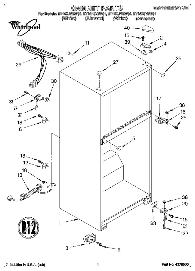 Diagram for ET14HJXBW01