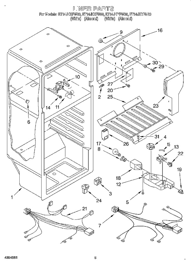 Diagram for ET14JKXFW00