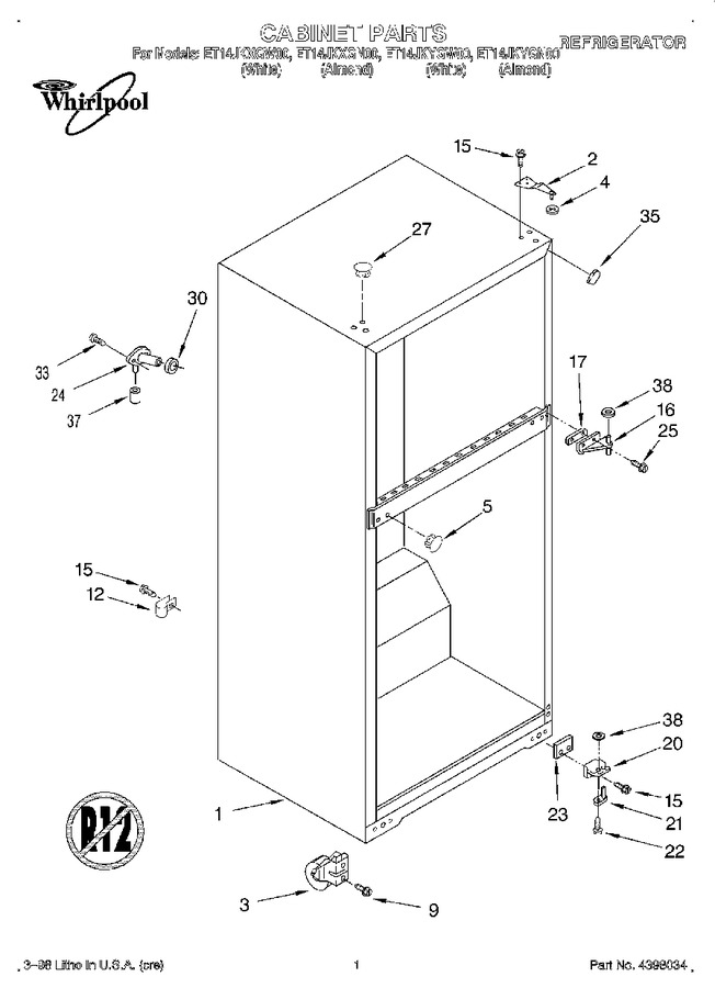 Diagram for ET14JKYGN00