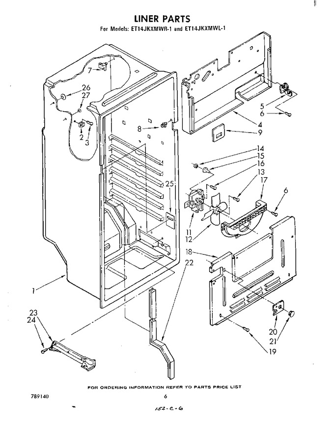 Diagram for ET14JKXMWR1