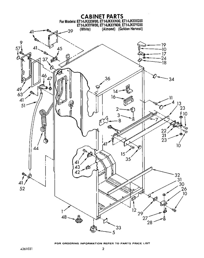 Diagram for ET14JKXXG00