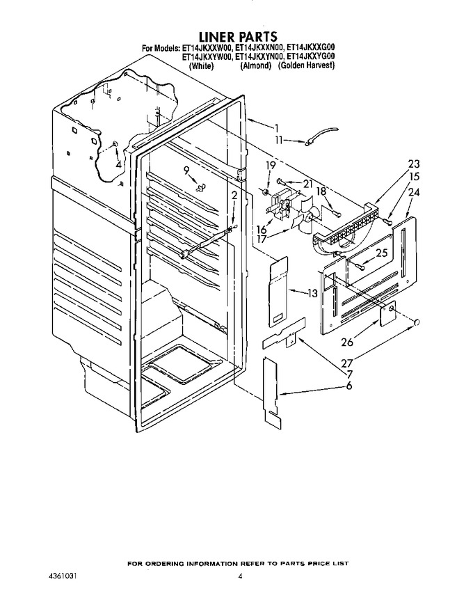 Diagram for ET14JKXXN00