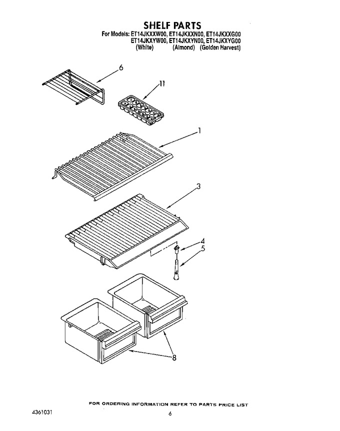 Diagram for ET14JKXXW00