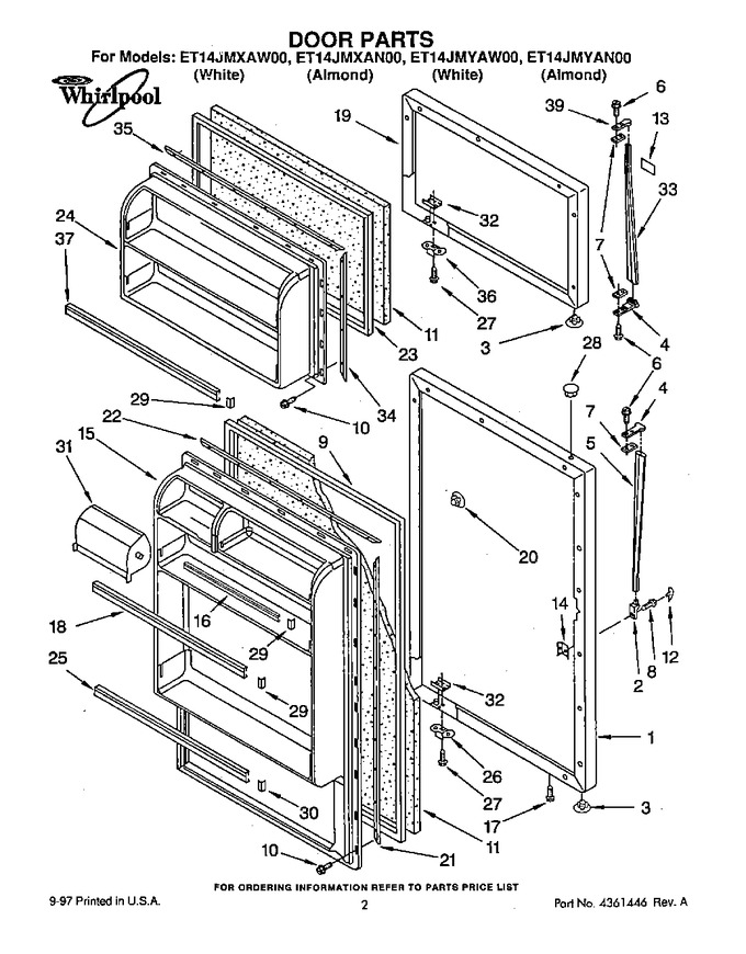 Diagram for ET14JMXAW00