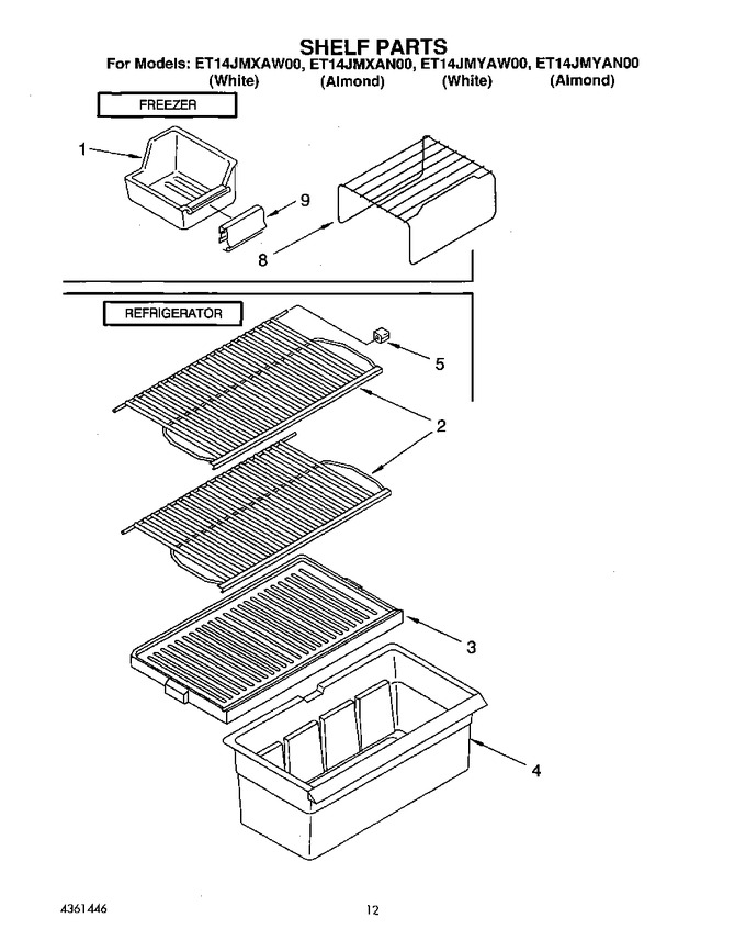 Diagram for ET14JMXAW00