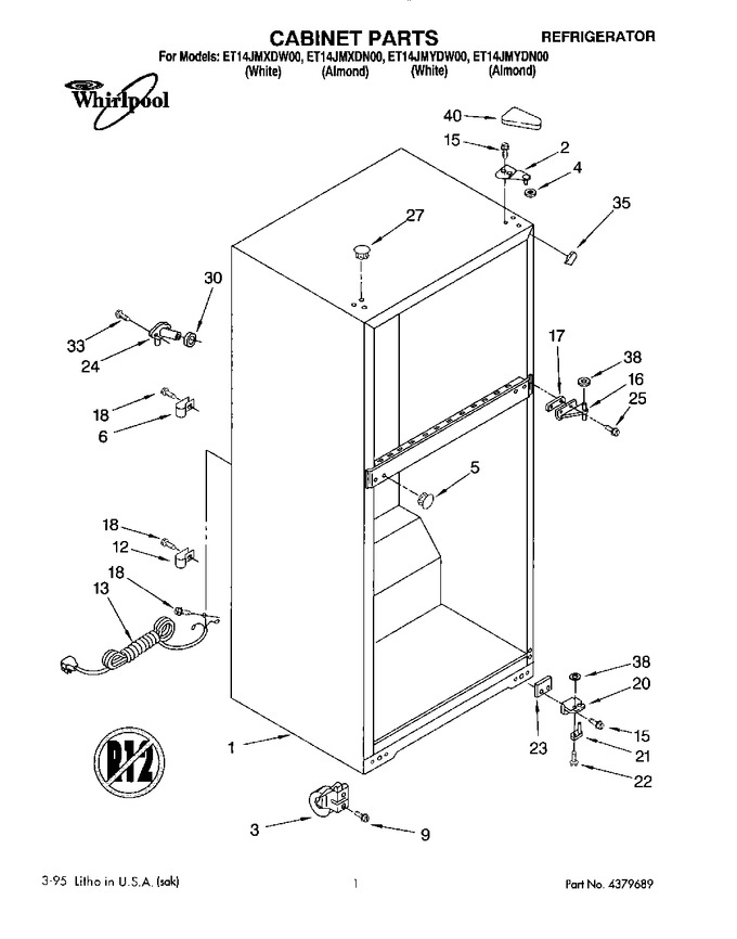 Diagram for ET14JMYDN00