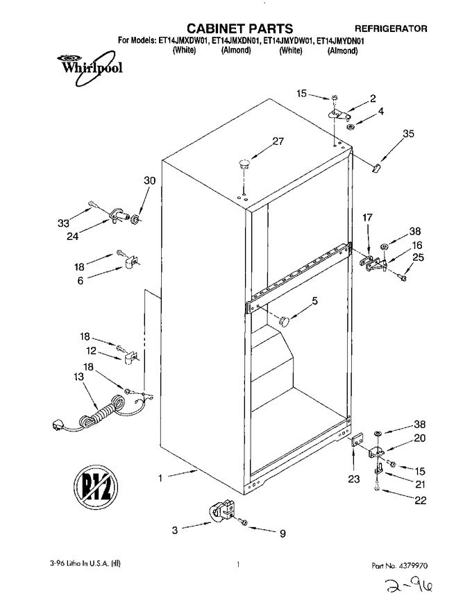 Diagram for ET14JMYDW01