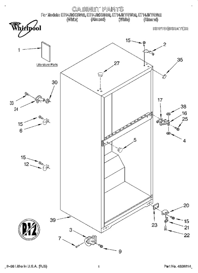 Diagram for ET14JMXGN02